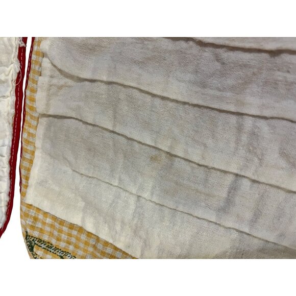 Vintage Handmade Anti-Tarnish Flatware Rolls Set of 2 Storage Pouches Used - Picture 8 of 11